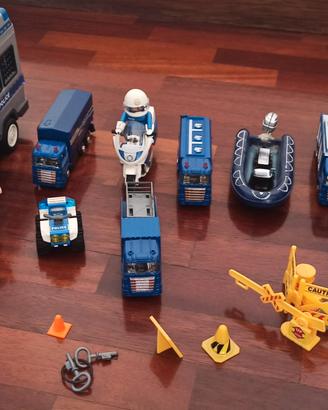 Stazione polizia + camion polizia playmobil 