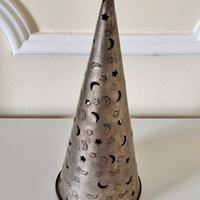 Portacero in acciaio traforato