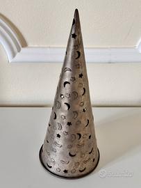 Portacero in acciaio traforato