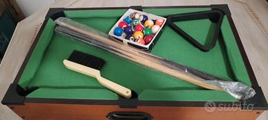 Tavolo da biliardo mini in legno