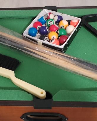 Tavolo da biliardo mini in legno