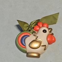 Formella gallo galletto thun