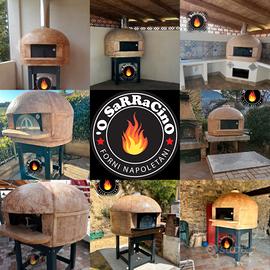 FORNO PIZZA PER ESTERNI LEGNA O GAS. ALTA QUALITÀ 