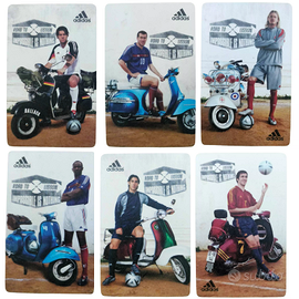 CARD CALCIO CALCIATORI EUROPEO LISBONA 2004 ADIDAS