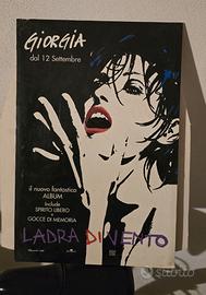Cartonato pubblicitario Giorgia - Ladra di vento
