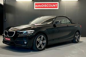 Bmw 220 220d Cabrio Sport *PREZZO PROMO*