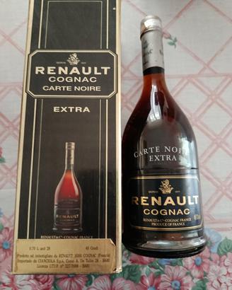 bottiglia cognac Renault da collezione 
