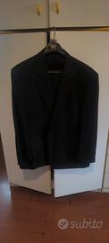Corneliani abito uomo nero/antracite lana/cashmere