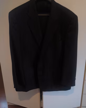 Corneliani abito uomo nero/antracite lana/cashmere