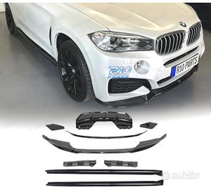 KIT CARROZZERIA BMW X6 F16 LOOK M PERFORMANCE NERO