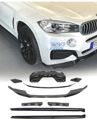 KIT CARROZZERIA BMW X6 F16 LOOK M PERFORMANCE NERO