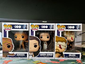 Funko Pop 300 - Xerxes, Queen Gorgo e Dilios