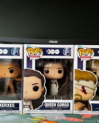Funko Pop 300 - Xerxes, Queen Gorgo e Dilios