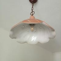 lampadario in cotto toscano