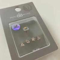 Set piercing titanio 8mm