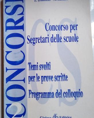 LIBRI PER CONCORSI. 
