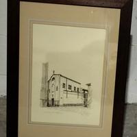 Quadro con la chiesa Sant'Antonio Abate 