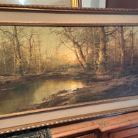 Grande quadro olio su tela firmato “Klein”