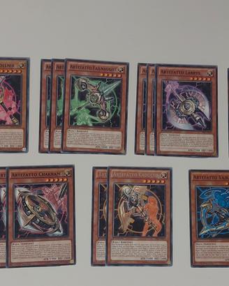 lotto base deck artefatto (yugioh)