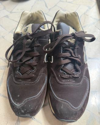 New Balance mod. 574 camoscio marrone Donna