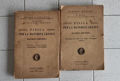 Testo d'epoca G. Mayr Fisica per la Maturità