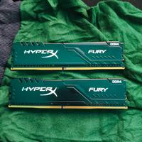 RAM Kingston hyperx fury 16GB 3200hz DDR4