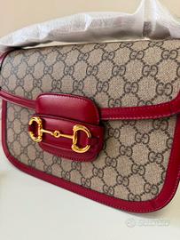 Borsa a spalla Gucci Horsebit