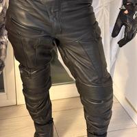 Pantalone pelle moto Alpinestars 52