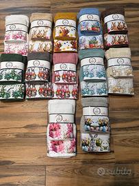 set 2 asciugamani spugna 550grm