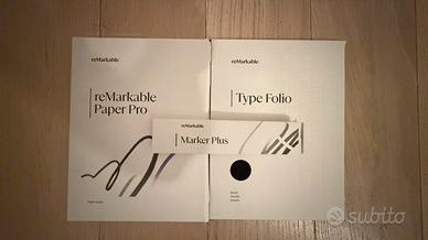 ReMarkable Paper Pro con accessori completi!