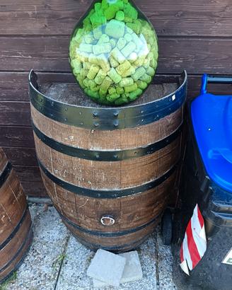 mezza botte per arredamento legno