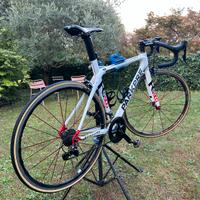 BIci da cora in carbonio ruote fulcrum racing zero