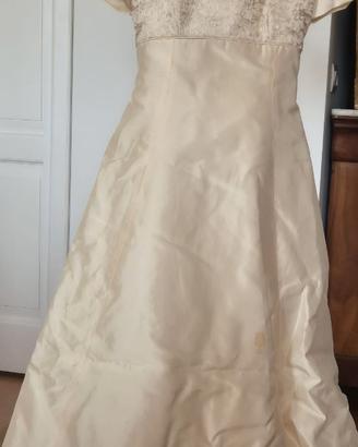 Abito da sposa Morbar Firenze  colore avorio
