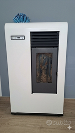 Stufa a Pellet completa di canna fumaria 6 mt