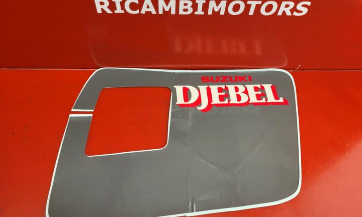 ADESIVO TABELLA SUZUKI DR600 DJEBEL