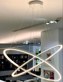 Lampada a sospensione Nemo Ellisse Double