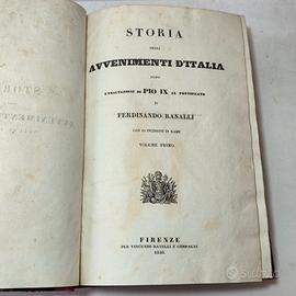 Storia Degli Avvenimenti D'Italia Dopo Pio IX 1848