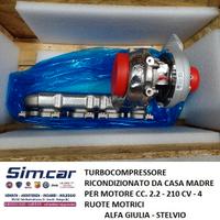 TURBOCOMPRESSORE RIC. ALFA STELVIO, GIULIA