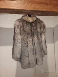 pelliccia volpe argentata 