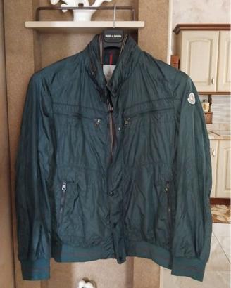 GIUBBINO UOMO DI NYLON BRAND MONCLER COLORE VERDE