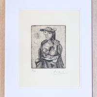 Pablo Picasso - “La Femme au Chapeau” - Etching EA