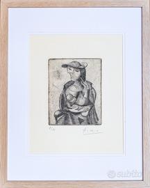 Pablo Picasso - “La Femme au Chapeau” - Etching EA