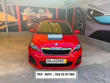 Peugeot 108 1.0cc benzina con garanzia-2018
