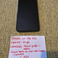 iphone 11 pro max 64gb
