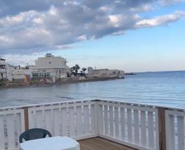 Appartamento fronte mare Salento balcone sul mare