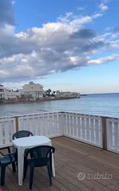 Appartamento fronte mare Salento balcone sul mare