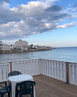 Appartamento fronte mare Salento balcone sul mare