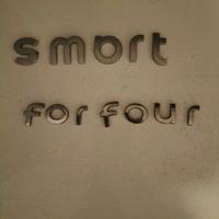 Scritta portellone posteriore per Smart ForFour