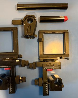 Banco ottico Sinar X, P3, Fuji gfx