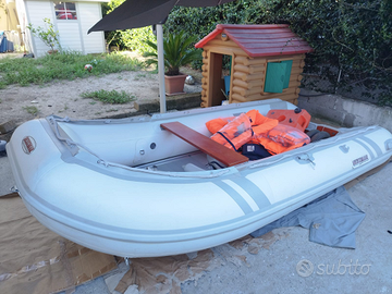 Gommone+motore johnson 15